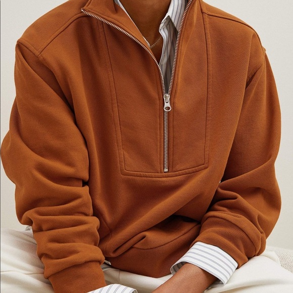 Everlane Tops - Everlane Track Half-Zip